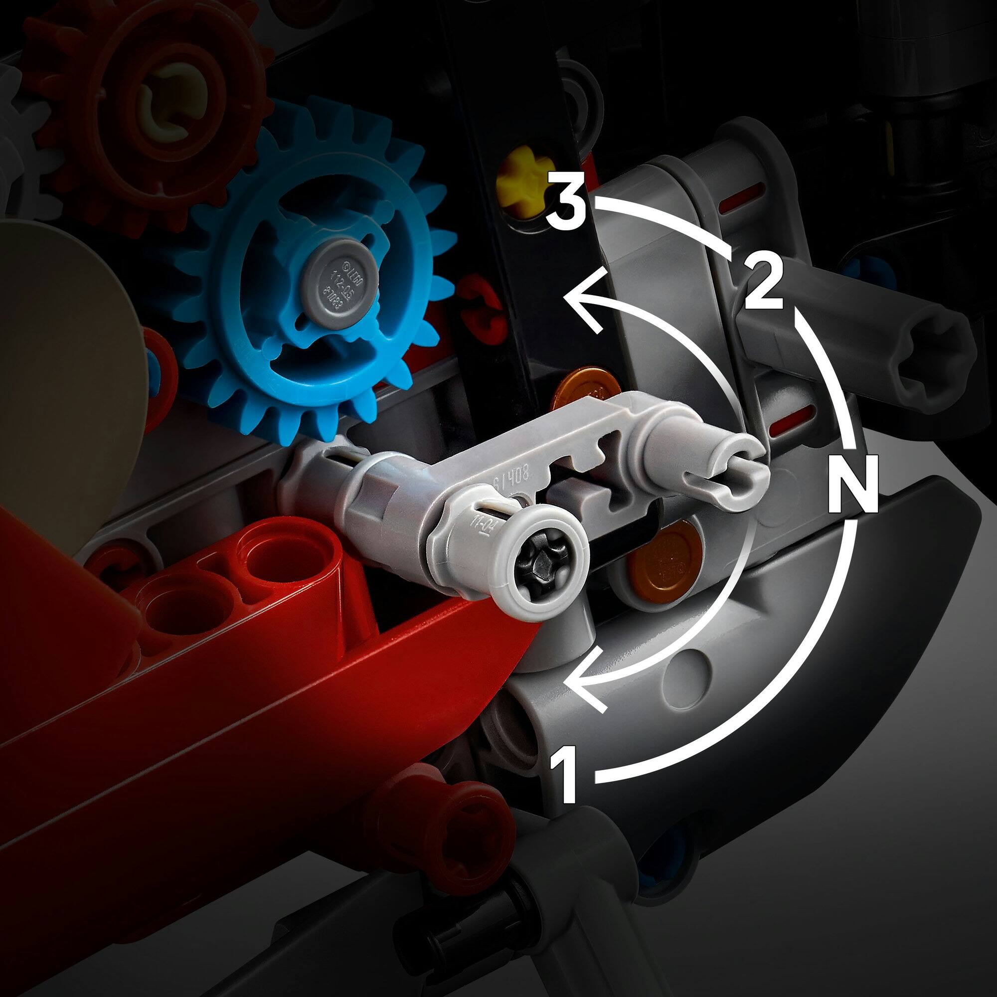 LEGO® Technic™ Ducati Panigale V4 S Motorcycle Model Building Set 42202